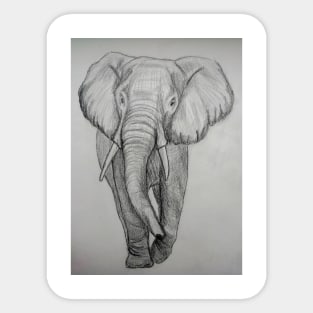 Walking elephant Sticker